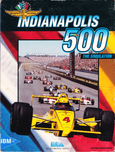 Indianapolis 500: The Simulation - MSDOS - PC (MS-DOS) - Packshots