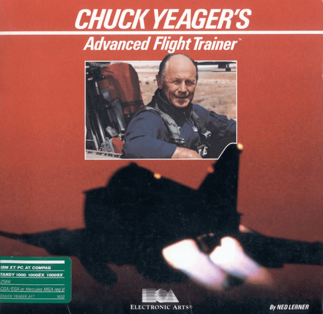 Chuck Yeager's Advanced Flight Simulator - MSDOS - PC (MS-DOS)