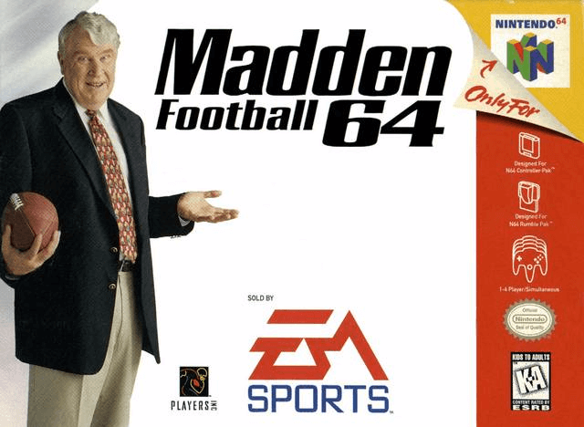 Madden Football 64 - N64 - Nintendo 64
