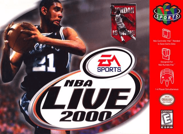 NBA Live 2000 - N64 - Nintendo 64