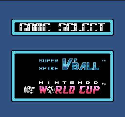 Super Spike V'Ball / Nintendo World Cup - NES - Nintendo Entertainment System - Ingames