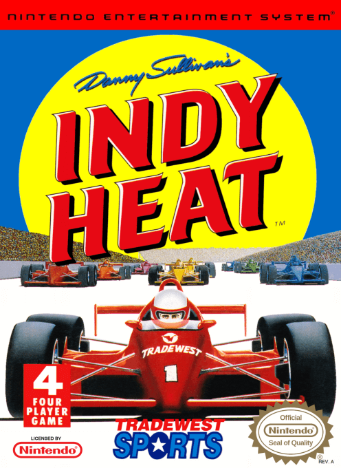 Danny Sullivan's Indy Heat - NES - Nintendo Entertainment System