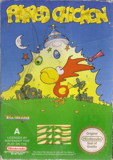Alfred Chicken - NES - Nintendo Entertainment System
