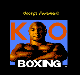 George Foreman's KO Boxing - NES - Nintendo Entertainment System - Titles