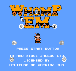 Whomp 'Em - NES - Nintendo Entertainment System - Titles
