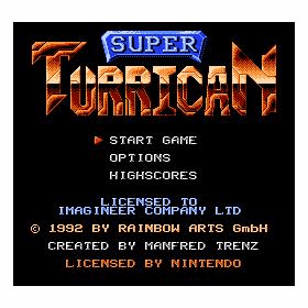 Super Turrican - NES - Nintendo Entertainment System - Titles