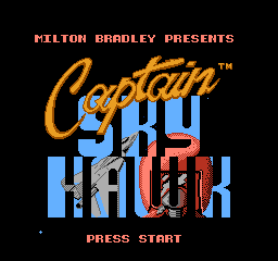 Captain Skyhawk - NES - Nintendo Entertainment System - Titles