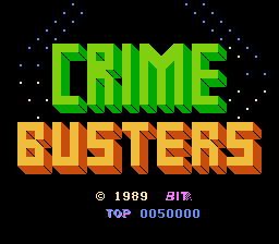 Crime Busters - NES - Nintendo Entertainment System - Titles