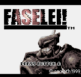 Faselei! - NGPC - SNK Neo Geo Pocket (Color) - Titles