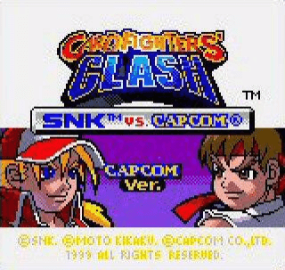 SNK vs. Capcom: Card Fighter's Clash - Capcom Version - NGPC - SNK Neo Geo Pocket (Color) - Titles
