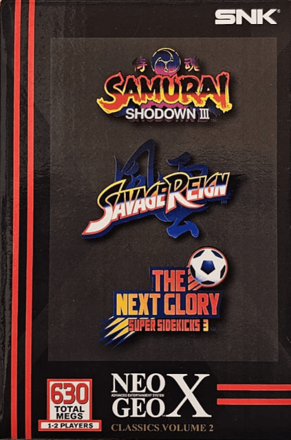 Neo Geo X Gold Classics Volume 2 - NGX - SNK Neo Geo X