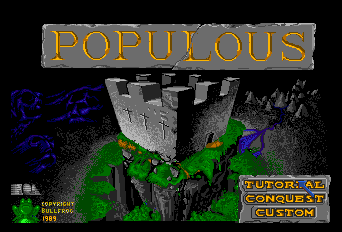 Populous - PCE - NEC PC-Engine HuCard - Titles