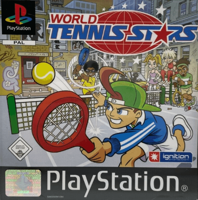 World Tennis Stars - PS - Sony PlayStation