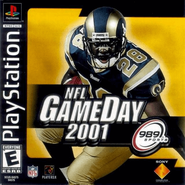 NFL GameDay 2001 - PS - Sony PlayStation