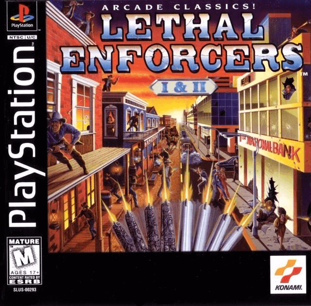 Lethal Enforcers I & II - PS - Sony PlayStation