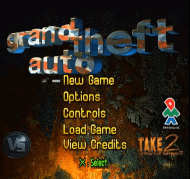 Grand Theft Auto - PS - Sony PlayStation - Titles