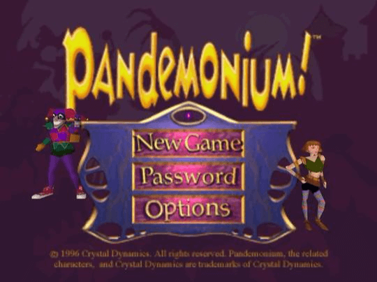 Pandemonium! - PS - Sony PlayStation - Titles