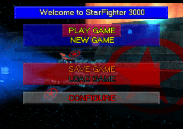 StarFighter 3000 - PS - Sony PlayStation - Titles