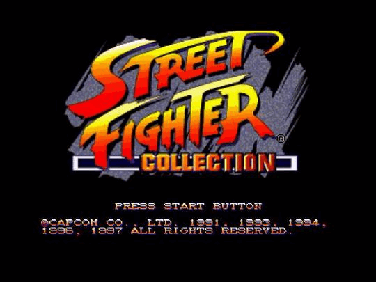 Street Fighter Collection - PS - Sony PlayStation - Titles