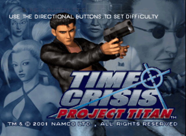 Time Crisis: Project Titan - PS - Sony PlayStation - Titles