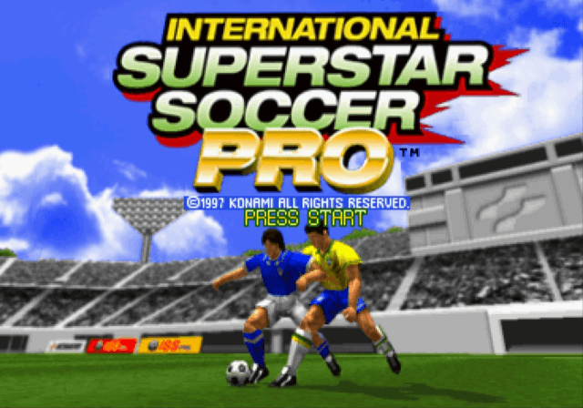 International Superstar Soccer Pro - PS - Sony PlayStation - Titles