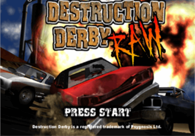 Destruction Derby Raw - PS - Sony PlayStation - Titles