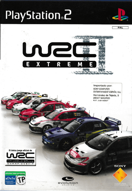 WRC II Extreme - PS2 - Sony PlayStation 2 - Packshots