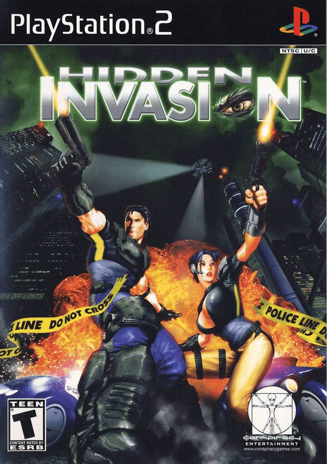 Hidden Invasion - PS2 - Sony PlayStation 2