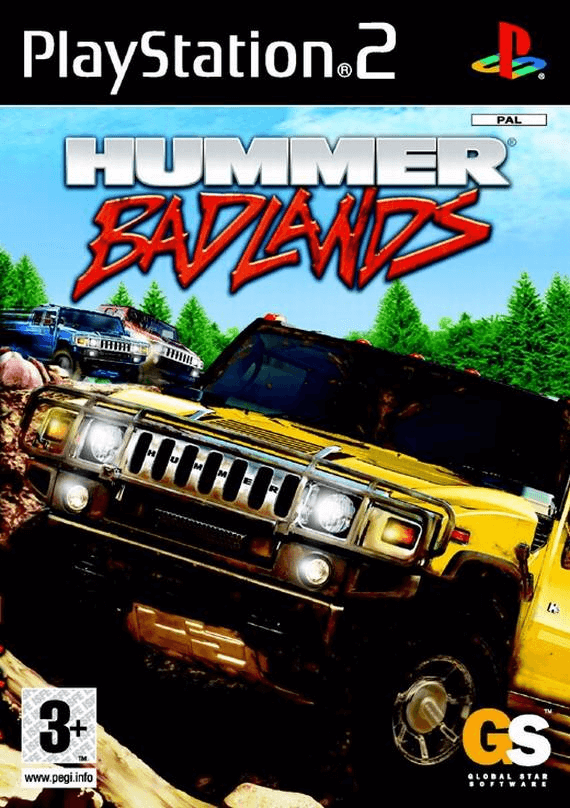 Hummer Badlands - PS2 - Sony PlayStation 2 - Packshots