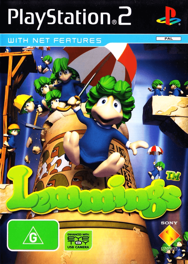 Lemmings - PS2 - Sony PlayStation 2 - Packshots