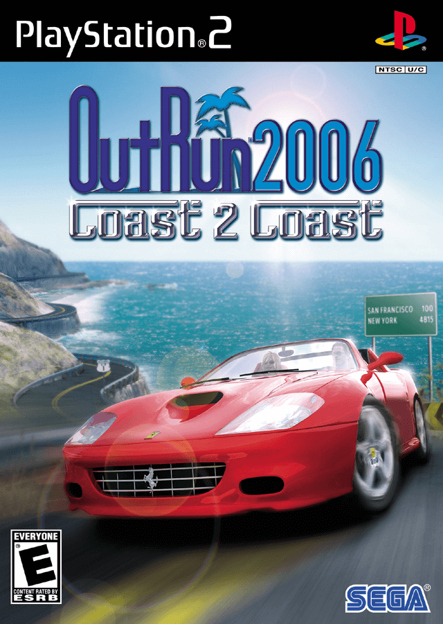 OutRun 2006: Coast 2 Coast - PS2 - Sony PlayStation 2 - Packshots