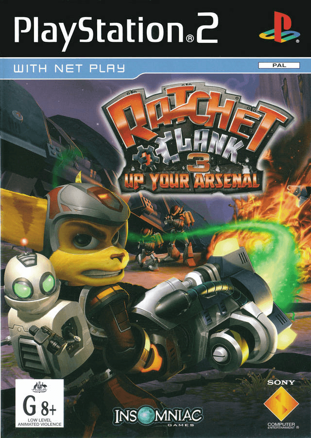 Ratchet & Clank: Up Your Arsenal - PS2 - Sony PlayStation 2 - Packshots
