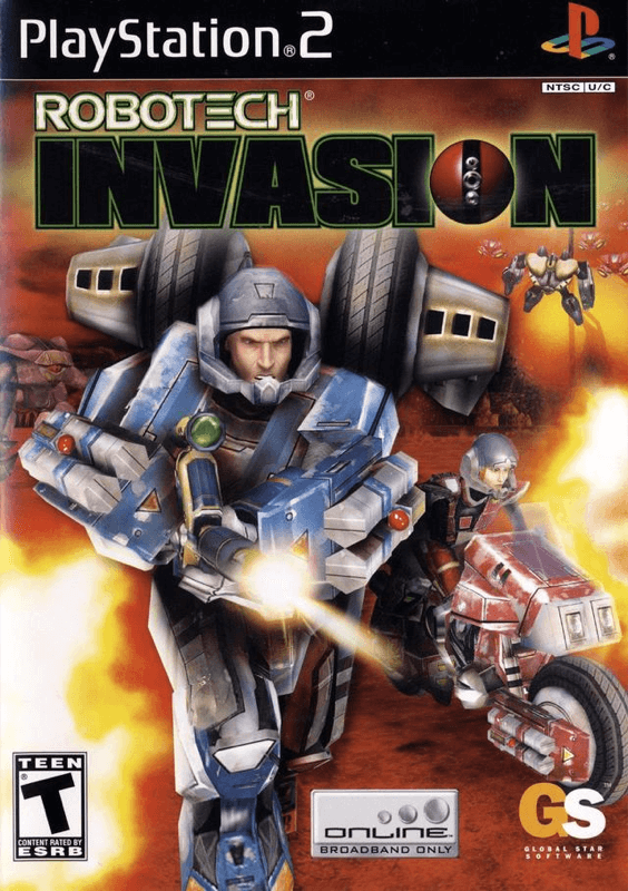 Robotech: Invasion - PS2 - Sony PlayStation 2 - Packshots