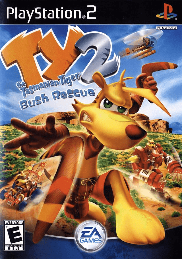 Ty the Tasmanian Tiger 2: Bush Rescue - PS2 - Sony PlayStation 2 - Packshots