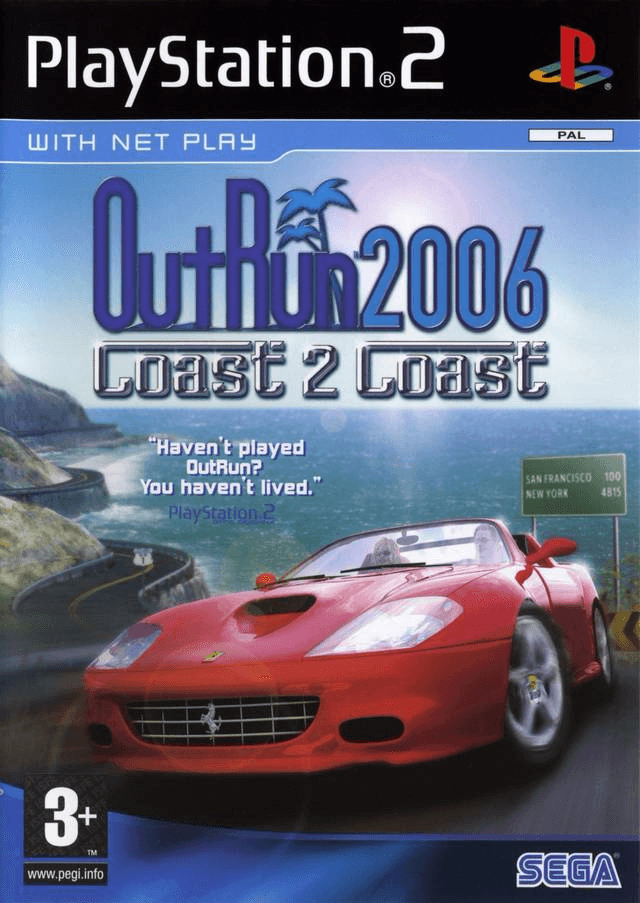OutRun 2006: Coast 2 Coast - PS2 - Sony PlayStation 2
