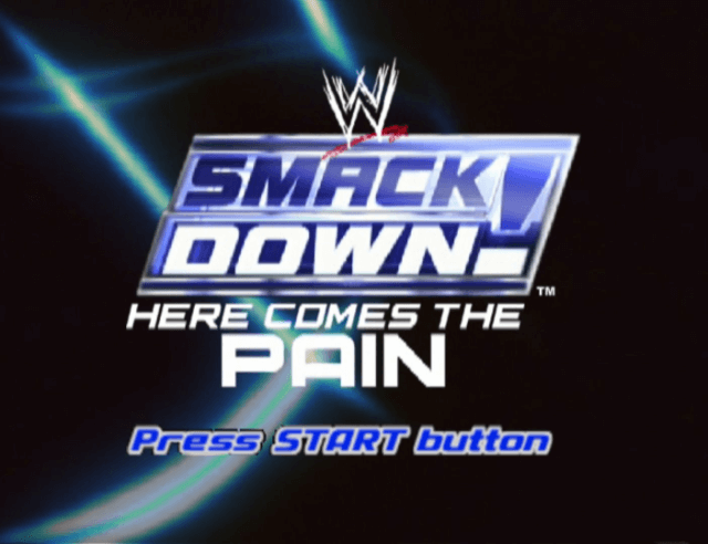 WWE SmackDown! Here Comes the Pain - PS2 - Sony PlayStation 2 - Titles