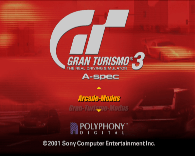Gran Turismo 3 A-spec - PS2 - Sony PlayStation 2 - Titles