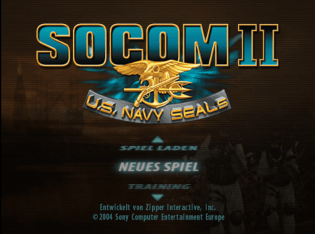 SOCOM II: U.S. Navy SEALs - PS2 - Sony PlayStation 2 - Titles