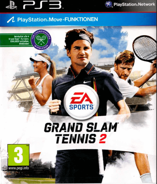 Grand Slam Tennis 2 - PS3 - Sony PlayStation 3 - Packshots