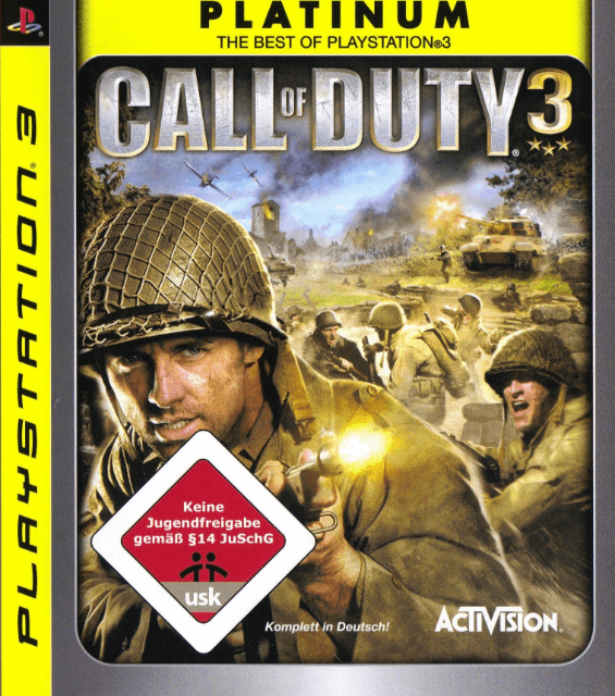 Call of Duty 3 - PS3 - Sony PlayStation 3
