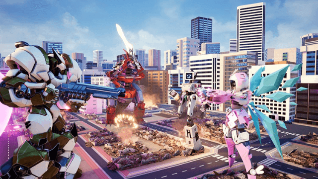 Override: Mech City Brawl - PS4 - Sony PlayStation 4 - Ingames
