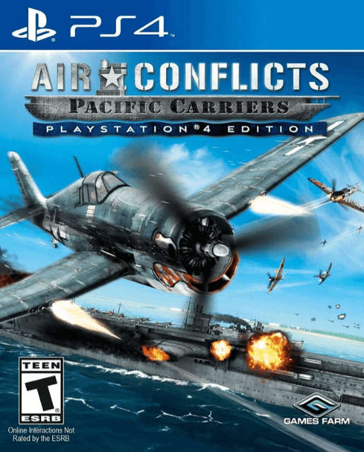 Air Conflicts: Pacific Carriers - PS4 - Sony PlayStation 4 - Packshots