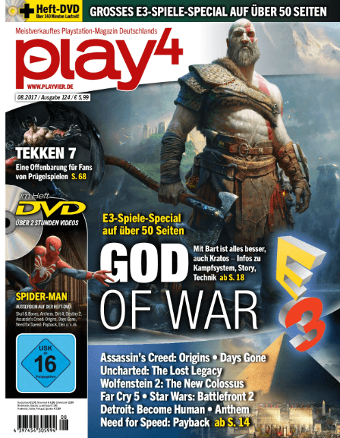 play4 Meistverkauftes PlayStation-Magazin Deutschlands - PS4 - Sony PlayStation 4