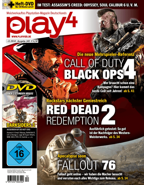 play4 Meistverkauftes PlayStation-Magazin Deutschlands - PS4 - Sony PlayStation 4