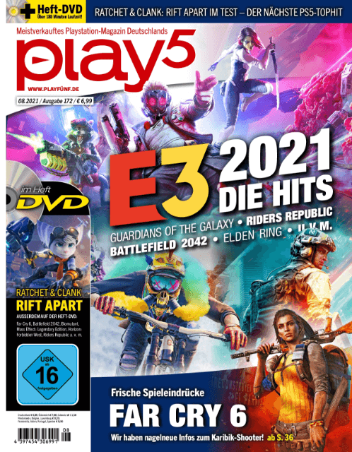 play5 Meistverkauftes PlayStation-Magazin Deutschlands - PS4 - Sony PlayStation 4