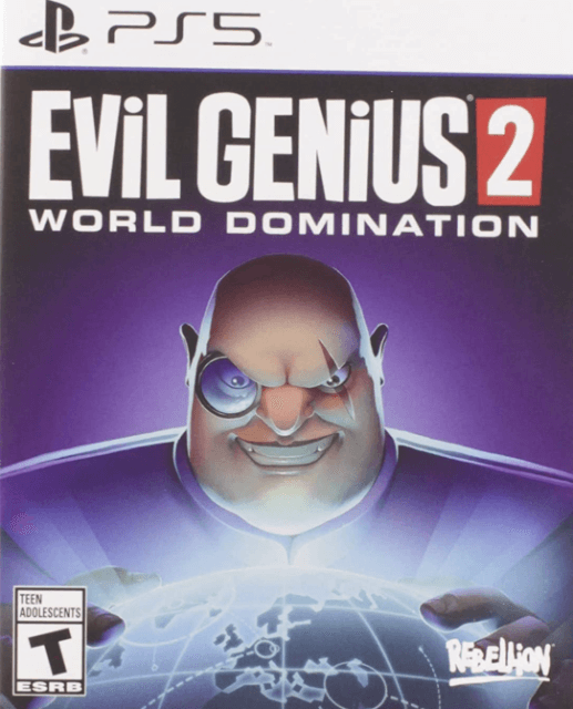 Evil Genius 2 World Domination - PS5 - Sony PlayStation 5 - Packshots