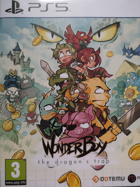 Wonder Boy: The Dragon's Trap - PS5 - Sony PlayStation 5 - Packshots