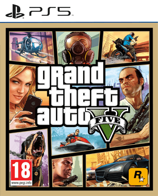 Grand Theft Auto V - PS5 - Sony PlayStation 5 - Packshots