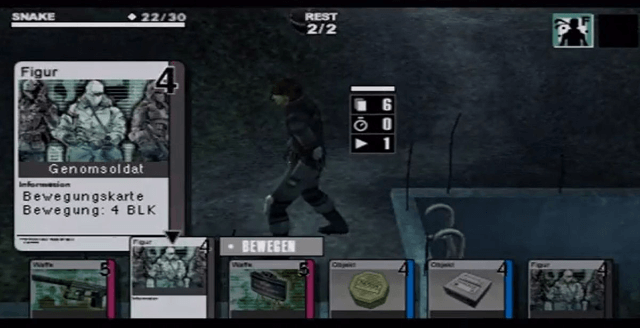 Metal Gear Acid - PSP - Sony PlayStation Portable - Ingames