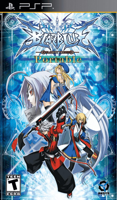 BlazBlue: Calamity Trigger Portable - PSP - Sony PlayStation Portable - Packshots